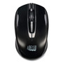 Adesso iMouse S50 Wireless Mini Mouse, 2.4 GHz Frequency/33 ft Wireless Range, Left/Right Hand Use, Black