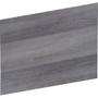 Lorell Adaptable Panel Divider - 24" Width x 2" Height x 37" Depth - Aluminum - Charcoal
