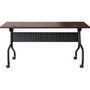 Lorell Cherry Flip Top Training Table (LLR59515) Product Image 