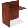 Lorell Essentials Series Reception Return - 41.5" Height x 42" Width x 24" Depth - Finish: Cherry Laminate