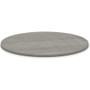 Lorell Essentials Conference Tabletop - Weathered Charcoal Laminate Round Top - Contemporary Style - 1" Table Top Thickness x 42" Table Top Diameter - Assembly Required