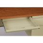 Lorell Fortress Series 48" Right Single-Pedestal Desk (LLR66908) View Product Image