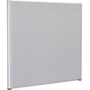 Lorell Panel System Partition Fabric Panel - 48" Width x 48" Height - Fabric, Steel - Gray