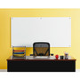 Lorell Magnetic Dry-Erase Glass Board - 46.5" (3.9 ft) Width x 36" (3 ft) Height - White Glass Surface - Rectangle - Magnetic - Stain Resistant, Ghost Resistant, Smooth Writing