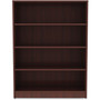 Lorell Mahogany Laminate Bookcase (LLR99784) View Product Image