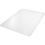 Lorell Big & Tall Chairmat - Carpeted Floor - 45" Width x 53" Depth - Rectangular - Polycarbonate - Clear
