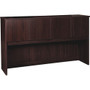 Lorell Prominence 2.0 Hutch - 39" Height x 66" Width x 16" Depth - 4 Door(s) - Material: Particleboard - Finish: Laminate - (LLRPH6639ES)