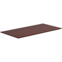 Lorell Relevance Series Tabletop - Laminated, Mahogany Rectangle Top - 72" Table Top Width x 24" Table Top Depth x 1" Table Top Thickness - 71.63" Width x 23.63" Depth - Conferencing