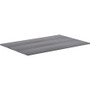 Lorell Revelance Conference Rectangular Tabletop - 1" Height x 71.6" Width x 47.3" Depth x 1" Thickness - Material: Laminate - Finish: Weathered Charcoal