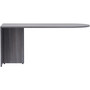 Lorell Weathered Charcoal Laminate Desking (LLR69593) View Product Image