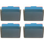 Officemate Mountable Wall File - 7" Height x 13" Width x 4.12" Depth - Smoke - Plastic