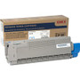 Oki Original LED Toner Cartridge - Cyan - 1 Each - (OKI46507503)