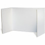 Pacon Privacy Boards - 48" Width x 16" Height0.9" Length - White