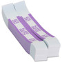 PAP-R Currency Straps - 1.25" Width - Total $2,000 in $20 Denomination - Self-sealing, Self-adhesive, Durable - 20 lb Basis Weight - Kraft