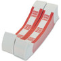 PAP-R Currency Straps - 1.25" Width - Total $500 in $5 Denomination - Self-sealing, Self-adhesive, Durable - 20 lb Basis Weight - Kraft