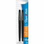 Paper Mate Flair Point Guard Felt Tip Marker Pens - Medium Pen Point - Black Ink - Water Based - Black Barrel