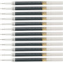 EnerGel Retractable Liquid Pen Refills - 0.70 mm , Medium Point - Black Ink - Smudge Proof, Smear Proof, Quick-drying Ink, Glob-free, Smooth Writing