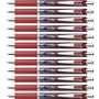 EnerGel EnerGel RTX Liquid Gel Pens - 0.7 mm Medium Needle Pen Point - Refillable - Retractable - Red Ink - Gel-based