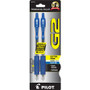 Pilot G2 Retractable Gel Ink Rollerball Pens - 0.5 mm Fine Pen Point - Refillable - Retractable - Blue Ink - Gel-based