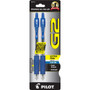 Pilot G2 Retractable Gel Ink Rollerball Pens - 0.5 mm Fine Pen Point - Refillable - Retractable - Blue Ink - Gel-based
