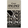 Pilot Fineliner Markers - 0.7 mm Fine Pen Point - Black Ink - Black Barrel - Acrylic Fiber Tip - (PIL11002BX)
