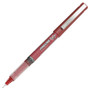 Pilot Precise V7 Fine Premium Capped Rolling Ball Pens - 0.7 mm Fine Pen Point - Red Ink - Red Barrel