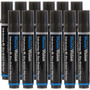 MasterVision Inkstring XL Dry-Erase Markers - 3 mm Bullet Marker Point - Erasable - Black Ink - Gel-based - (BVCPE4301)