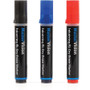 MasterVision Inkstring XL Dry-Erase Markers - 3 mm Bullet Marker Point - Erasable - Black Ink - Gel-based - (BVCPE4301)