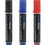 MasterVision Inkstring XL Dry-Erase Markers - 3 mm Bullet Marker Point - Erasable - Black Ink - Gel-based - (BVCPE4301)