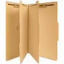 Business Source Legal Recycled Classification Folder - 8 1/2" x 14" - 2" Expansion - 1" Fastener Capacity, 2" Fastener Capacity - 2 Divider(s) - 18 pt.