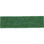 Rubbermaid Commercial Adaptable Flat Mop Microfiber Pad - 19.5" Length x 5.5" Depth - MicroFiber - Green - (RCP2132431)