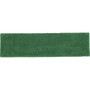 Rubbermaid Commercial Adaptable Flat Mop Microfiber Pad - 19.5" Length x 5.5" Depth - MicroFiber - Green - (RCP2132431)