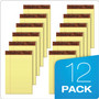 TOPS "The Legal Pad" Ruled Perforated Pads, Narrow Rule, 50 Canary-Yellow 5 x 8 Sheets, Dozen (TOP7501) View Product Image