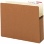 Smead 2/5 Tab Cut Letter Recycled File Pocket - 8 1/2" x 11" - 3 1/2" Expansion - Top Tab Location - Right Tab Position - 9 pt.