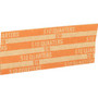 Sparco Flat Coin Wrappers - 1000 Wrap(s) - Total $10 in 40 Coins of 25 Denomination - 60 lb Basis Weight - Kraft - Orange