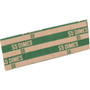 Sparco Flat Coin Wrappers - 1000 Wrap(s) - Total $5.0 in 50 Coins of 10 Denomination - 60 lb Basis Weight - Kraft - Green