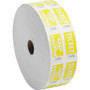 Sparco Roll Tickets - Yellow