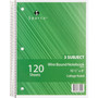 Sparco Wirebound College Ruled Notebooks (SPR83254) View Product Image