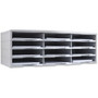 Storex 12-compartment Organizer - 6000 x Sheet - 12 Compartment(s) - Compartment Size : 9.50" x 12" - 10.50" Height x 14.13" Width31.38" Length - 100% Recycled - (STX61431U01C)