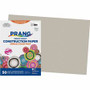 Prang Construction Paper - Multipurpose - 18" Width x 12" Length - Gray - Groundwood