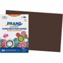 Prang Construction Paper - Art Classes - 18" Width x 12" Length - Dark Brown