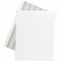 Tabbies Transcription Label Printer Sheets - 8 1/2" Width x 11" Length - Laser - White - Jam-free - (TAB59533)