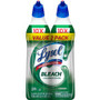 Lysol Bleach Toilet Bowl Cleaner - 24 fl oz (0.8 quart) - Disinfectant, Deodorize - Blue - 2/Pack