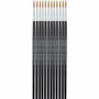 Charles Leonard Water Color Brush - 0.63" Bristle - No. 5 - Hardwood Handle - Aluminum Ferrule