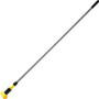 Rubbermaid Commercial Gripper 60" Fiberglass Mop Handle - 60" Length - Gray - Fiberglass