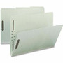 Nature Saver 1/3 Tab Cut Letter Recycled Fastener Folder - 8 1/2" x 11" - 1" Expansion - 2 Fastener(s) - 2" for Folder - Top Tab Location