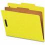 Nature Saver Letter Recycled Classification Folder - 8 1/2" - 2" Expansion - 2" for Folder - Top Tab Location - 1 Divider(s)