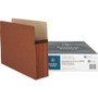 Business Source File Pockets, 5-1/4" Exp., Letter, 10/BX, Redrope (BSN65792) View Product Image