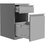 Lorell Pedestal File,w/Backpack Drawer,Mobile,20"x15"x27-3/4",SR (LLR03104) View Product Image