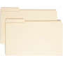 Smead 1/3 Tab Cut Legal Recycled Top Tab File Folder - 8 1/2" x 14" - 3/4" Expansion - Top Tab Location - Left Tab Position - 11 pt. - (SMD15335)